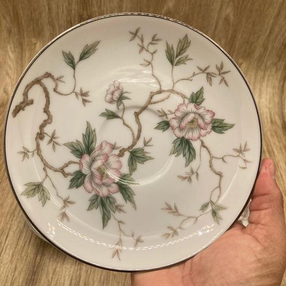 1 NORITAKE CHINA JAPAN 5502 CHATHAM CUP TEA AND SAUCER - Picture 7 of 14